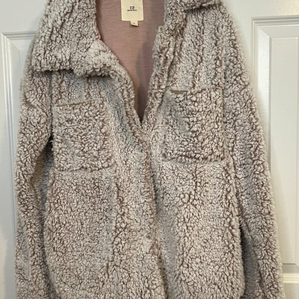 Thread + Supply Teddy Bear Jacket, Size Large - image 2